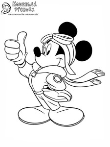 omalovánky mickey mouse 2