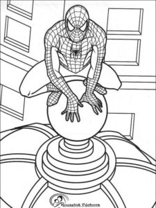 Omalovánky Spiderman 1